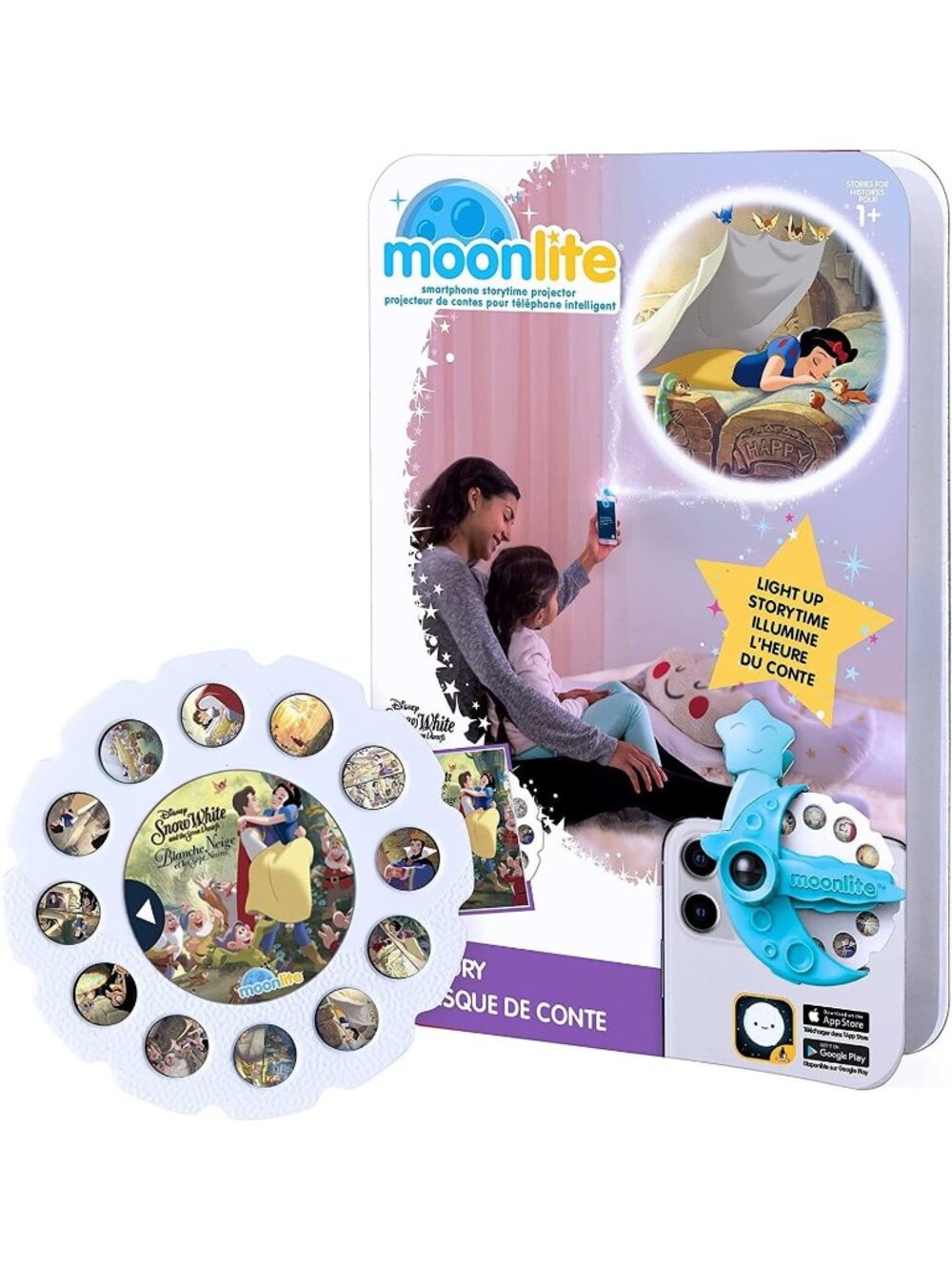Disneys Snow White & Other Tales Moonlight Story Reel For Smartphones & Tablets